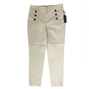 NWT Tommy Hilfiger Sailor Button Chinos Classic Straight-Leg